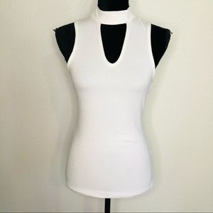 Hollister Long Ribbed Fitted Top M/L